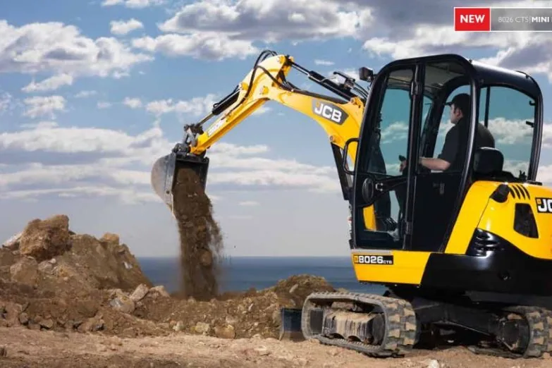 Mini ekskavatorius JCB 8026CTS