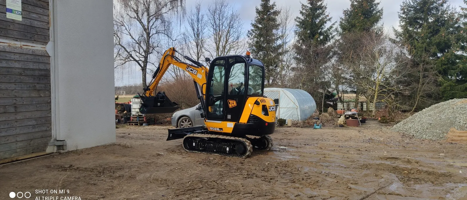 Mini ekskavatorius JCB 8026CTS