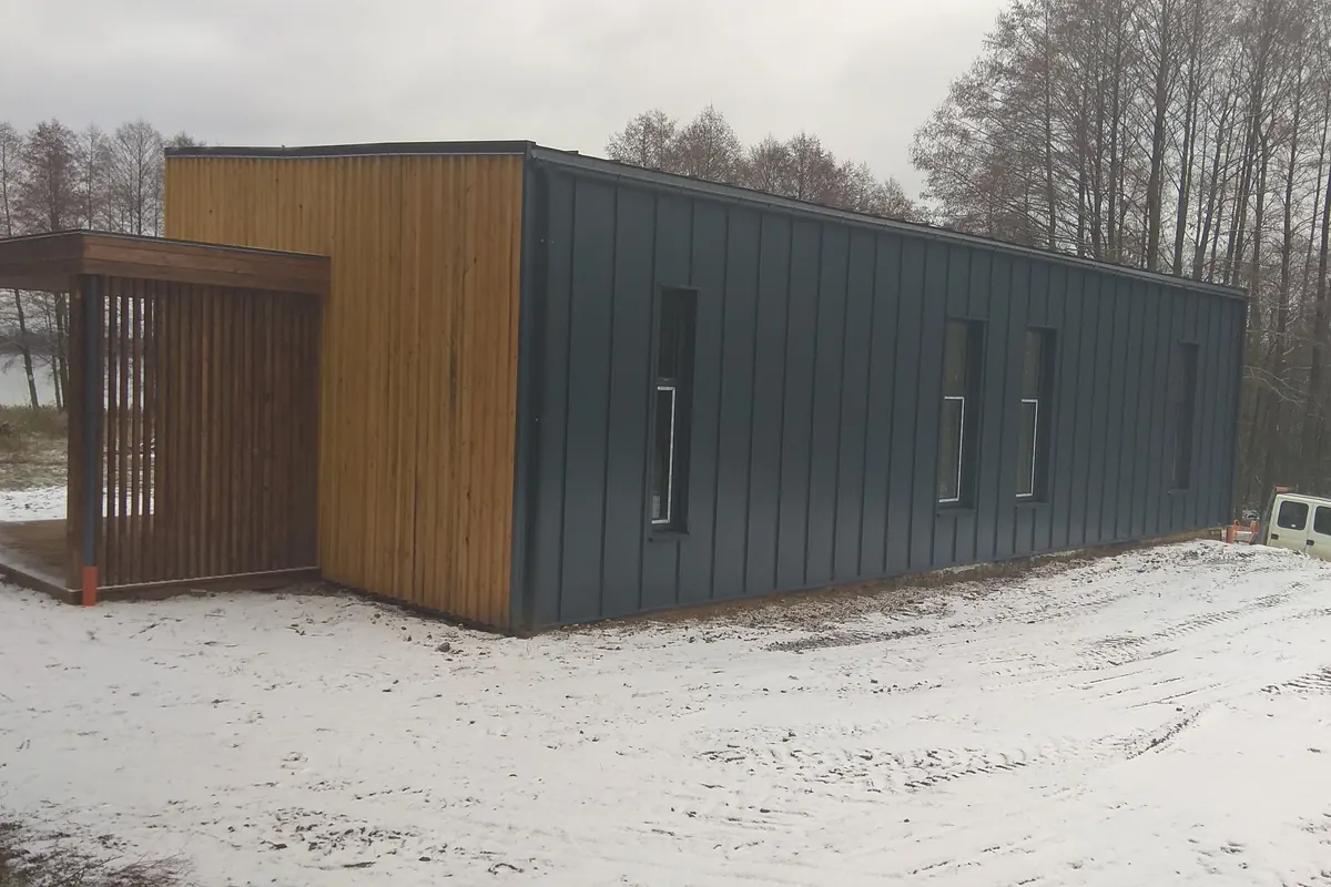 Objektas Kalesninkai - statybos darbai